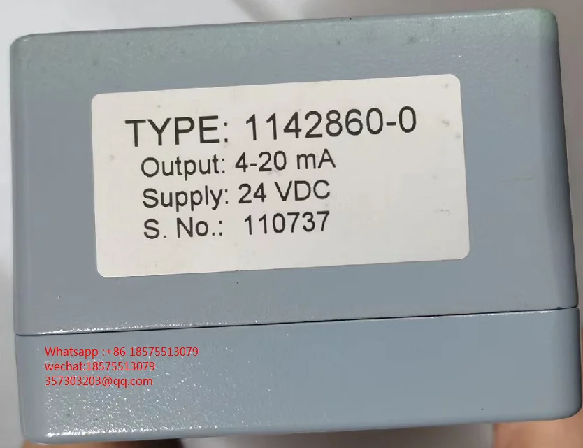 

For MAN 1142860-0 Amplifier 4-20mA 24VDC 110737 New