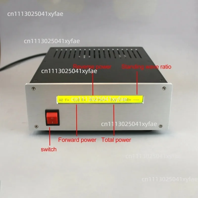 50W-300W RF Power Amplifier Module Supports 87-108MHz FM 136-170MHz VHF Wideband RF Signal Power Boosting Testing Equipment