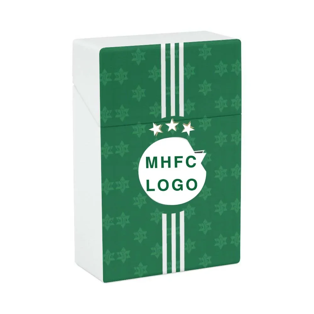 Caja de cigarrillos de moda ultrafina, caja de plástico ultrafina, accesorios para cigarrillos, Israel F.C MHFC Champion