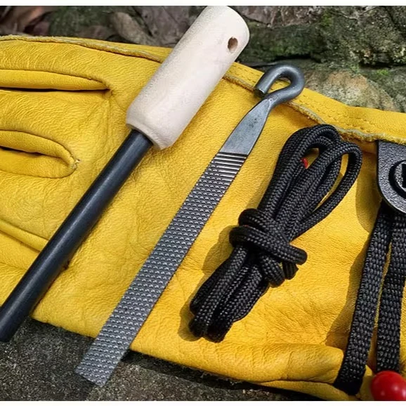 Varilla de fuego de emergencia impermeable para exteriores, práctica fuente de fuego de supervivencia para acampar, equipo EDC de supervivencia en el desierto