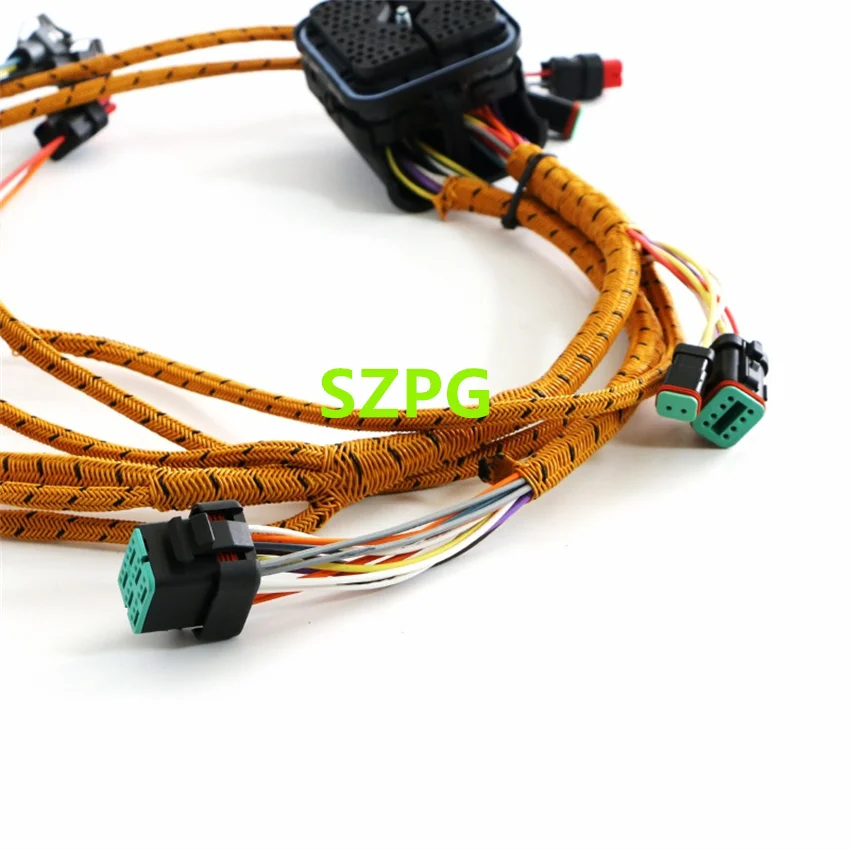 for 419-0841 215-3249 2153249 4190841 Fuel Injector Wiring Harness Fit For CAT C9 E330D E336D E320D 320C 323D 325 336D C7