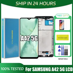 Tested For AMOLED/ TFT For Samsung A42 5G LCD display A426B lcd with Touch Screen Digitizer Assembly For Samsung A426 LCD