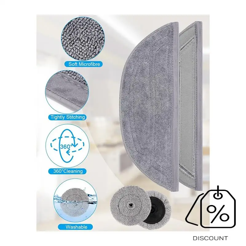 ABKR-For Roborock S8 Maxv Ultra Robot Vacuum Cleaner الملحقات: الفرش الرئيسية، المناديل، الممساحات الجانبية، المرشحات، مجموعة أكياس الغبار