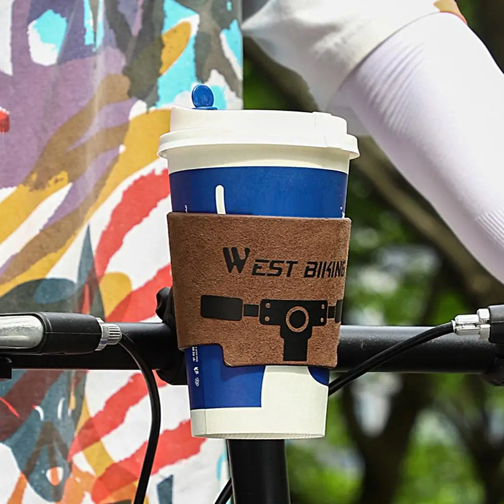 Bike Bottle Holder Retro Lightweight Dirt Resistant Waterproof Anti-slip Anti Corrosion Coffee Cup Holder Bicycle Accessories