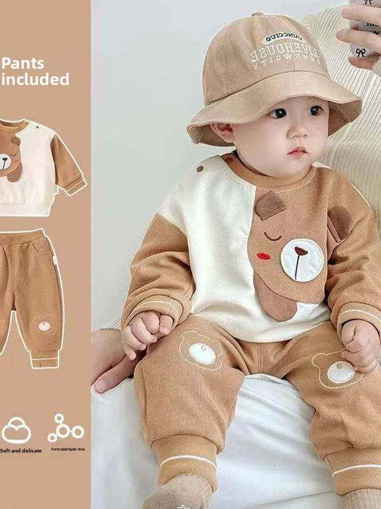 ensemble-deux-pieces-en-pur-coton-pour-bebe-style-printemps-automne-pour-garcons-decontracte-confortable-respirant-melange-coton-et-polyester
