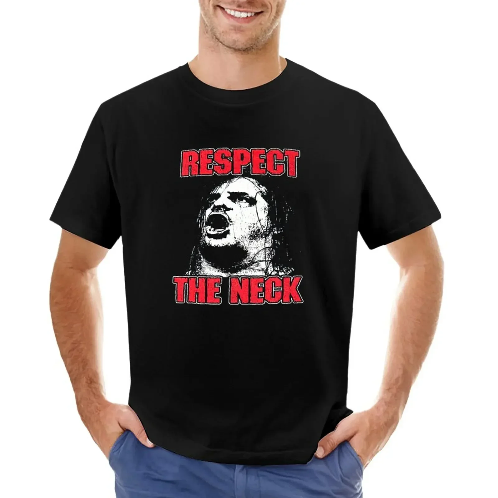 Cannibal Corpse George Corpsegrinder Heavy  Respect The Neck Y2K harajuku T-Shirt Short sleeve tee mens champion t shirts