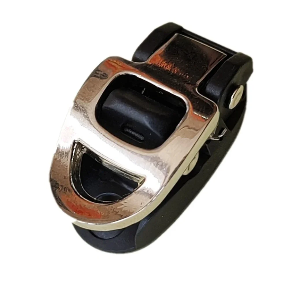 Reliable Inline Skate Buckles Speed Skates Buckle 2pcs PVC Material Rust Resistant Metal Buckle Adjustable Length