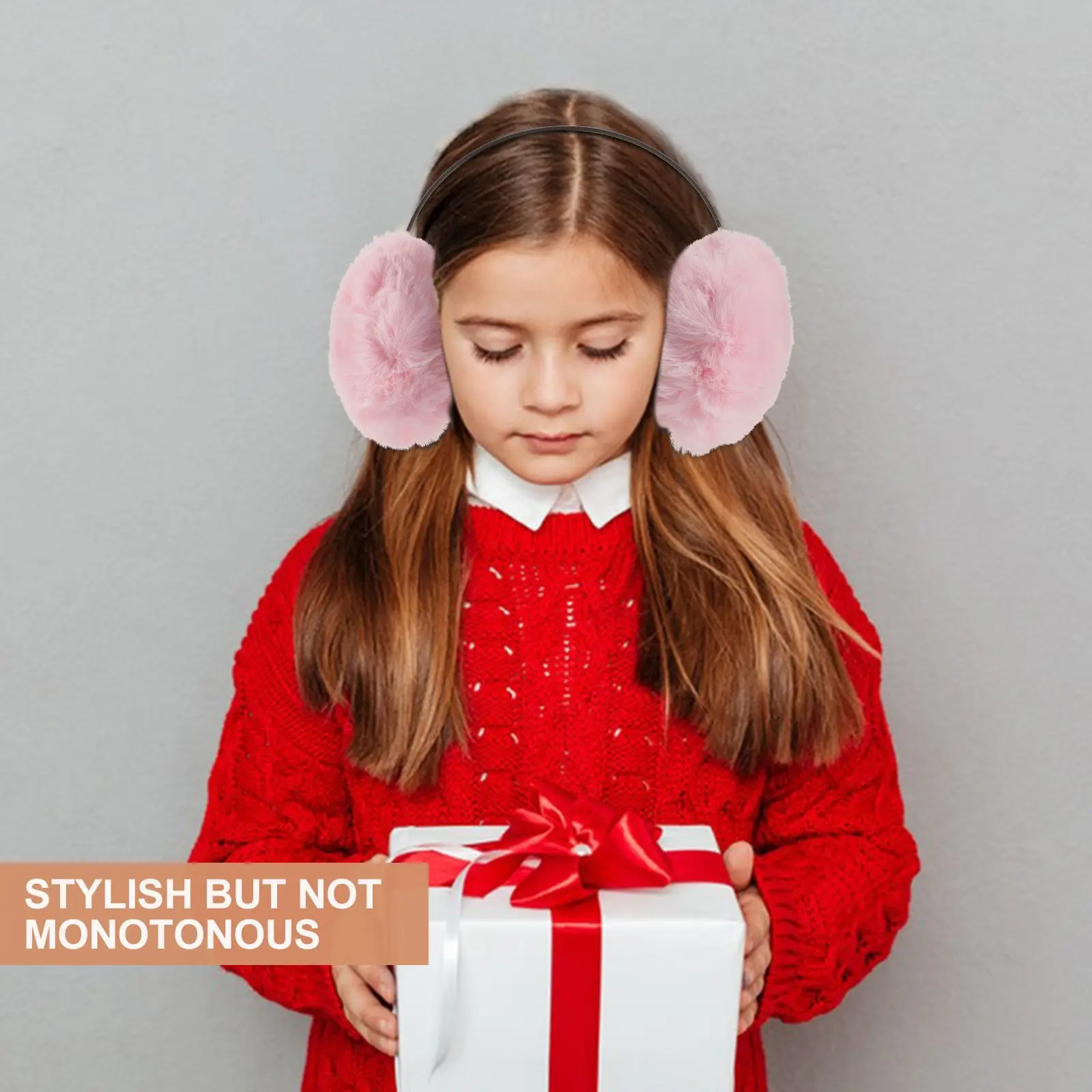 マフイヤーマフ冬イヤーウォーマー女の子女性屋外イヤーマフカバー居心地の良いソフトアクセサリー