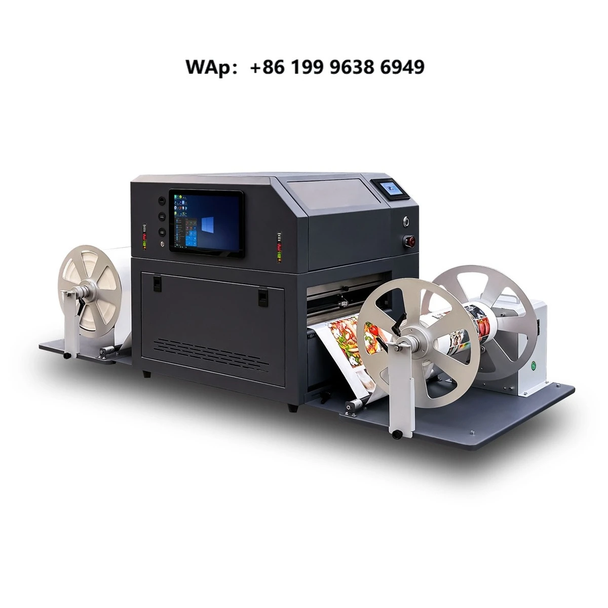 New VIPER-391S Inkjet Printer Water-Based Pigment Ink Automatic Label Printing Machine for Bottles PP/PET Film A4 Roll 1 Year