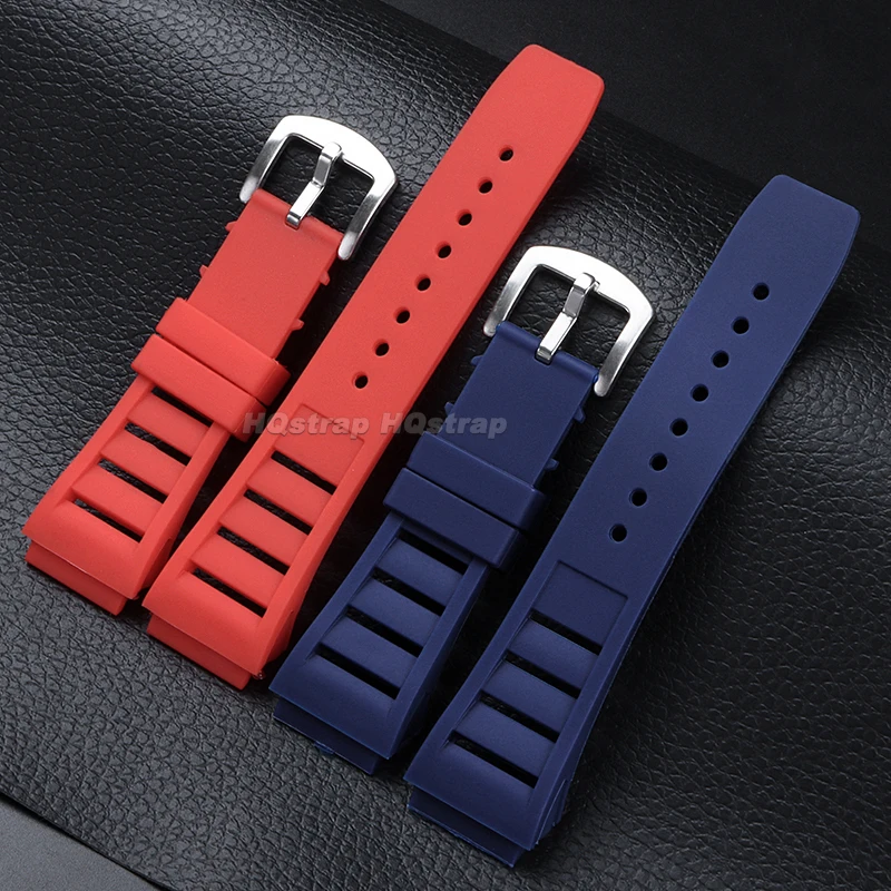 سيليكون حزام لريتشارد ميل RM011 حزام (استيك) ساعة 21 مللي متر * 17 مللي متر المطاط الغوص سوار مقاوم للماء العالمي استبدال معصمه