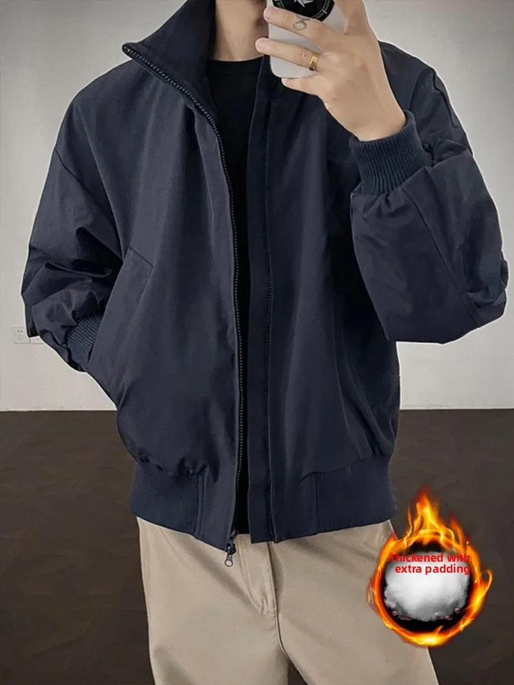 

Cleanfit Thiened American Sle Pilot Jaet, пальто для мужчин, теплая хлопковая одежда, зимнее новое поступление, длинное свечой Z...