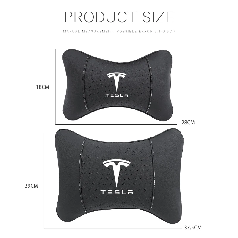 مقعد السيارة رئيس دعم وسادة قطني وسادة الملحقات ل تسلا نموذج 3 هايلاند 2023 نموذج S نموذج X نموذج Y #2