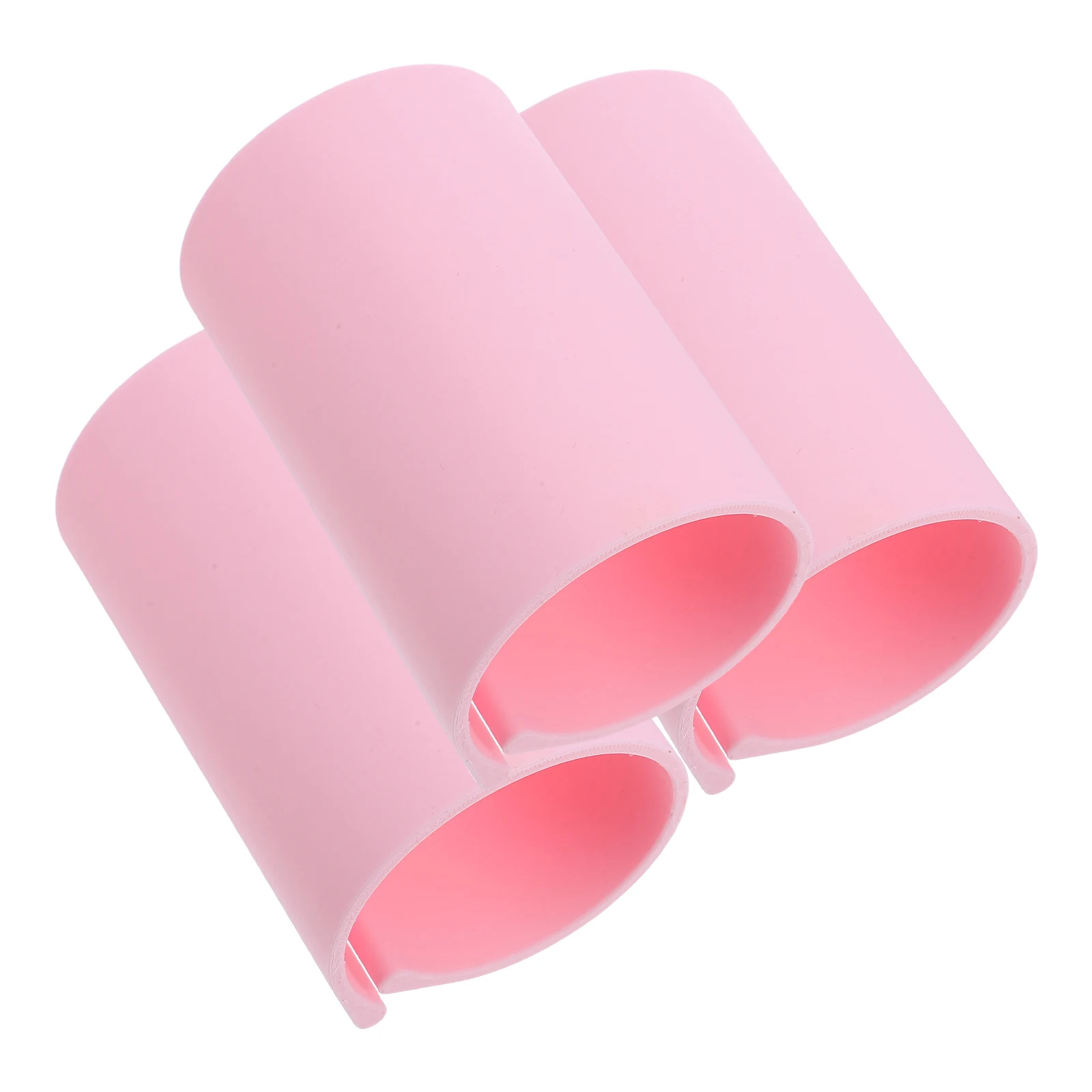 

3 Pcs Stand Canvas Flat Organizer Cloth Ring Art Storage Plastic Roller Holder Work