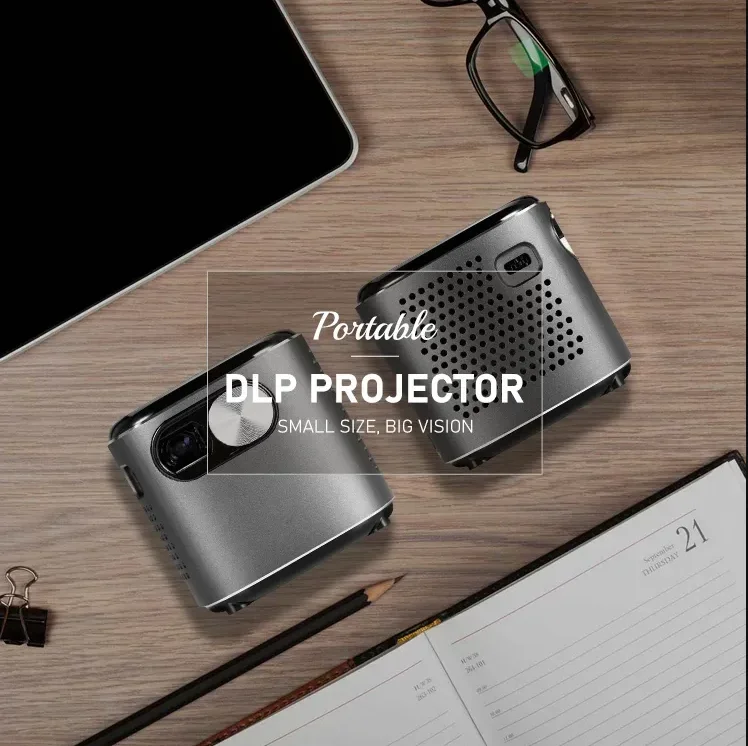 [2023 New Mini Super Pocket  Projector ] OEM ODM Super Mini Android Smart HD Home Theater Video Cinema DLP led Projector Beamer