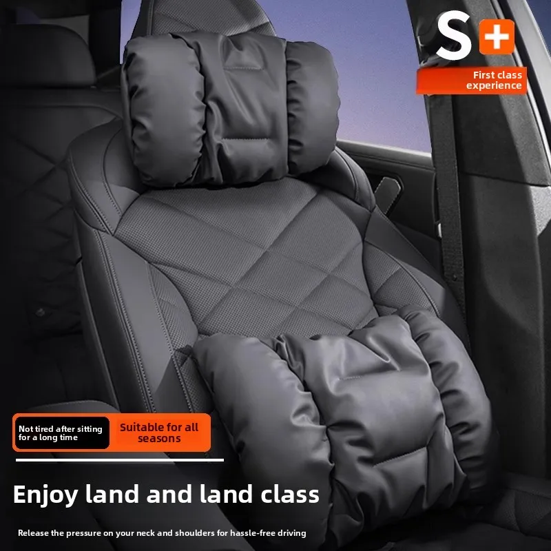 

Подушка для шеи подголовника автомобиля для Tesla Land Rover BMW, автомобильная подушка Mercedes Benz Audi Porsche 2025, новая подушка для подголовника автомобильного сиденья