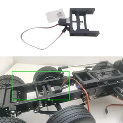 1pcs Metal Black Lift Axle Modification for 1/14 Tamiya RC Truck Car For scania 770S 6X4 56368 8X4 56371 Diy Parts Toys