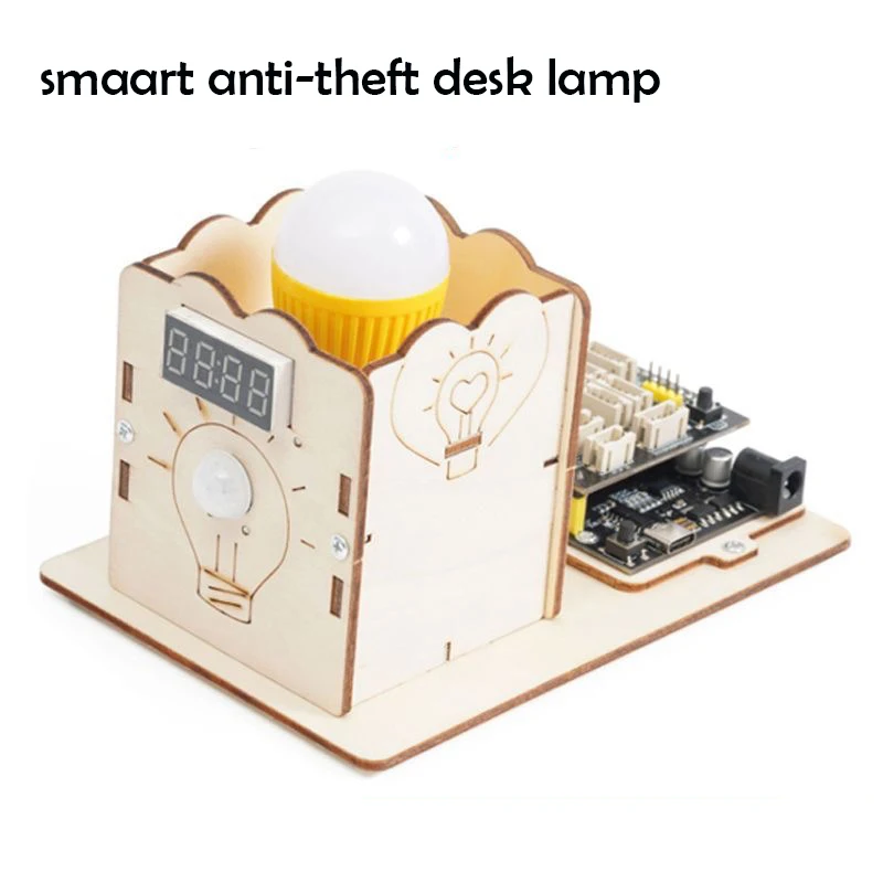 Smart Desk Lamp Programmable Science Toy Technology Physics Kit Educational Toys for Student Learning Toy Teaching Aids