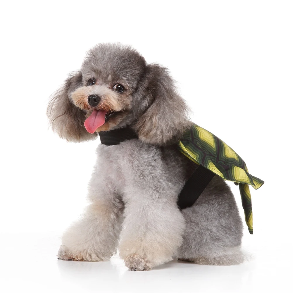 

Dog Turtle Suit Halloween Costume Pet Clothes Funny Puppy Coat Durable Polyester Material Cool Design Small Dogs Outdoor