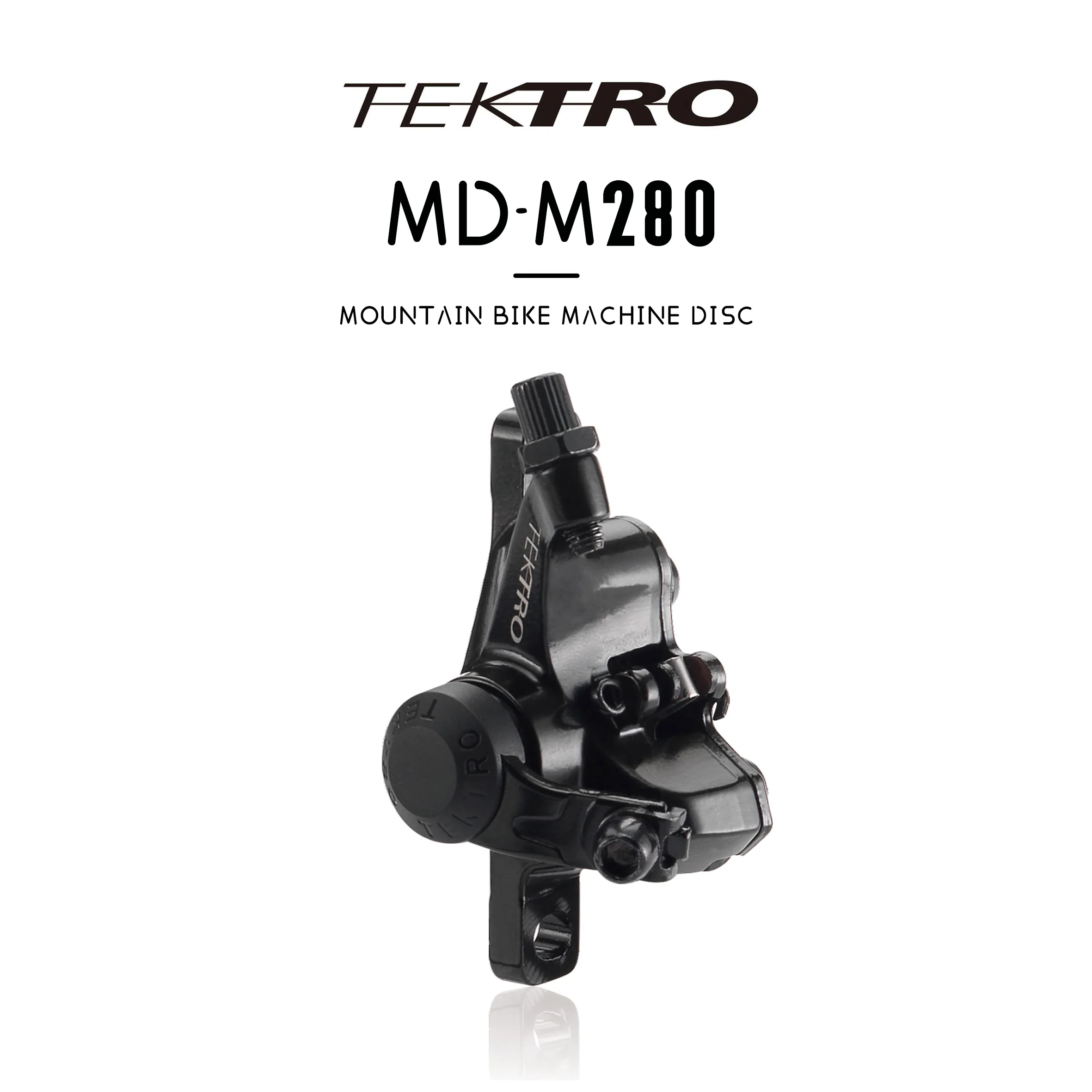 TEKTRO Mountain Bike Brakes Mechanical Disc MD-M280 Bicycle Parts Bicycle Disc Brakes Wire Pull Disc Brakes