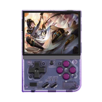 Mini Plus Video Game Console Rechargeable 3.5Inch IPS Screen Handheld Game Players WiFi Support 3000mAh Gift for Kids and Adults