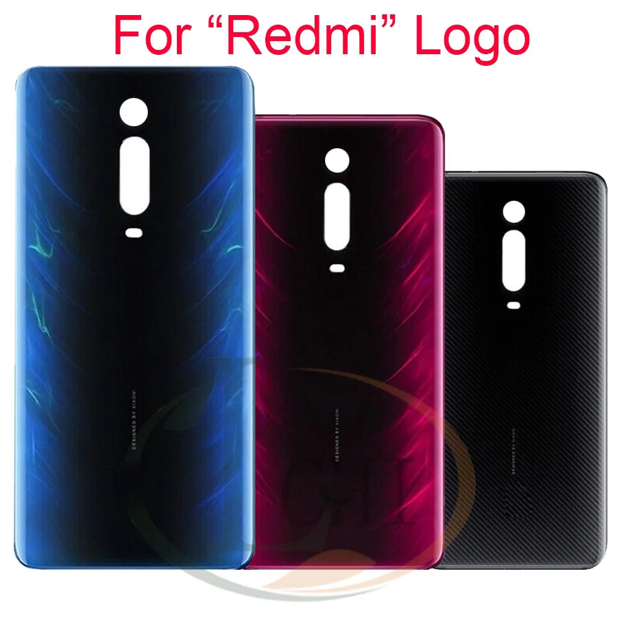 غطاء زجاجي خلفي لـ شاومي ، لوحة إسكان باب خلفي بديلة ، غطاء بطارية لـ Redmi K20 Pro ، Mi 9T ، Mi9t