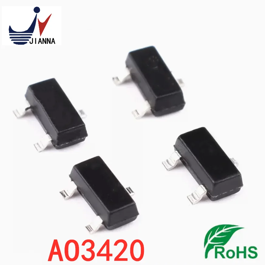 AO3420 A03420 SOT-23 MOS патч для трубки, новый оригинальный