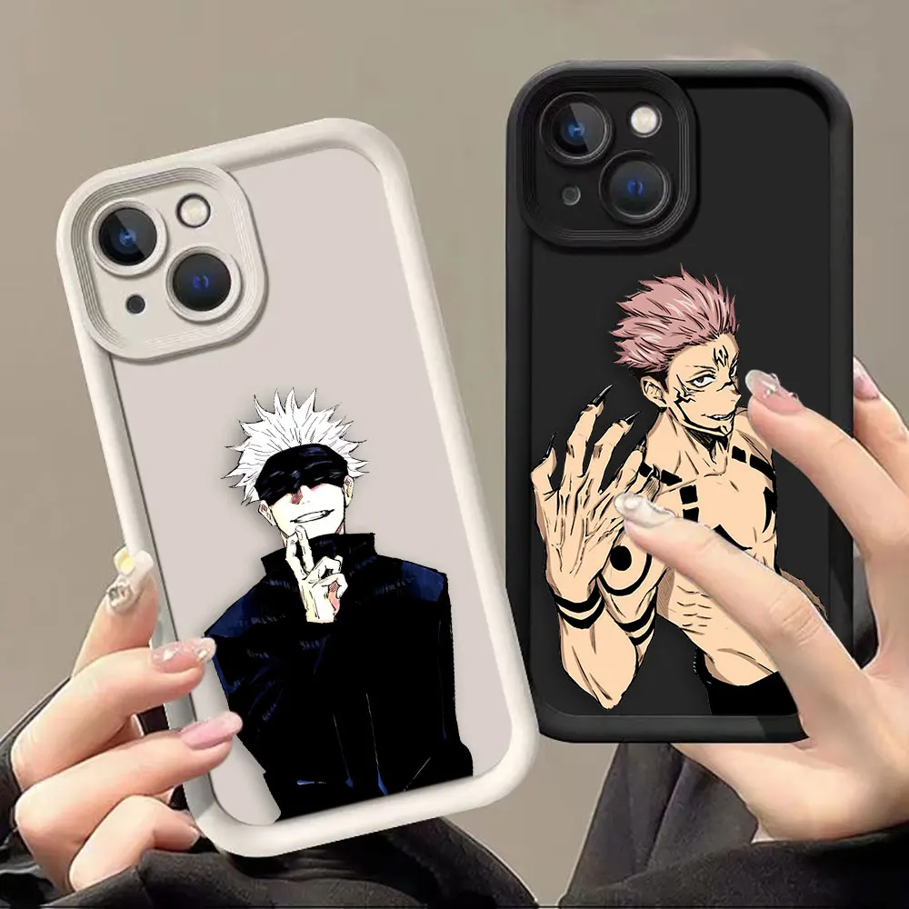 

Jujutsu Kaisen Sukuna Gojo Cover Phone Case For Samsung Galaxy F06 S20 S21 S22 S23 S24 FE S25 NOTE 20 PLUS ULTRA Silicone Case