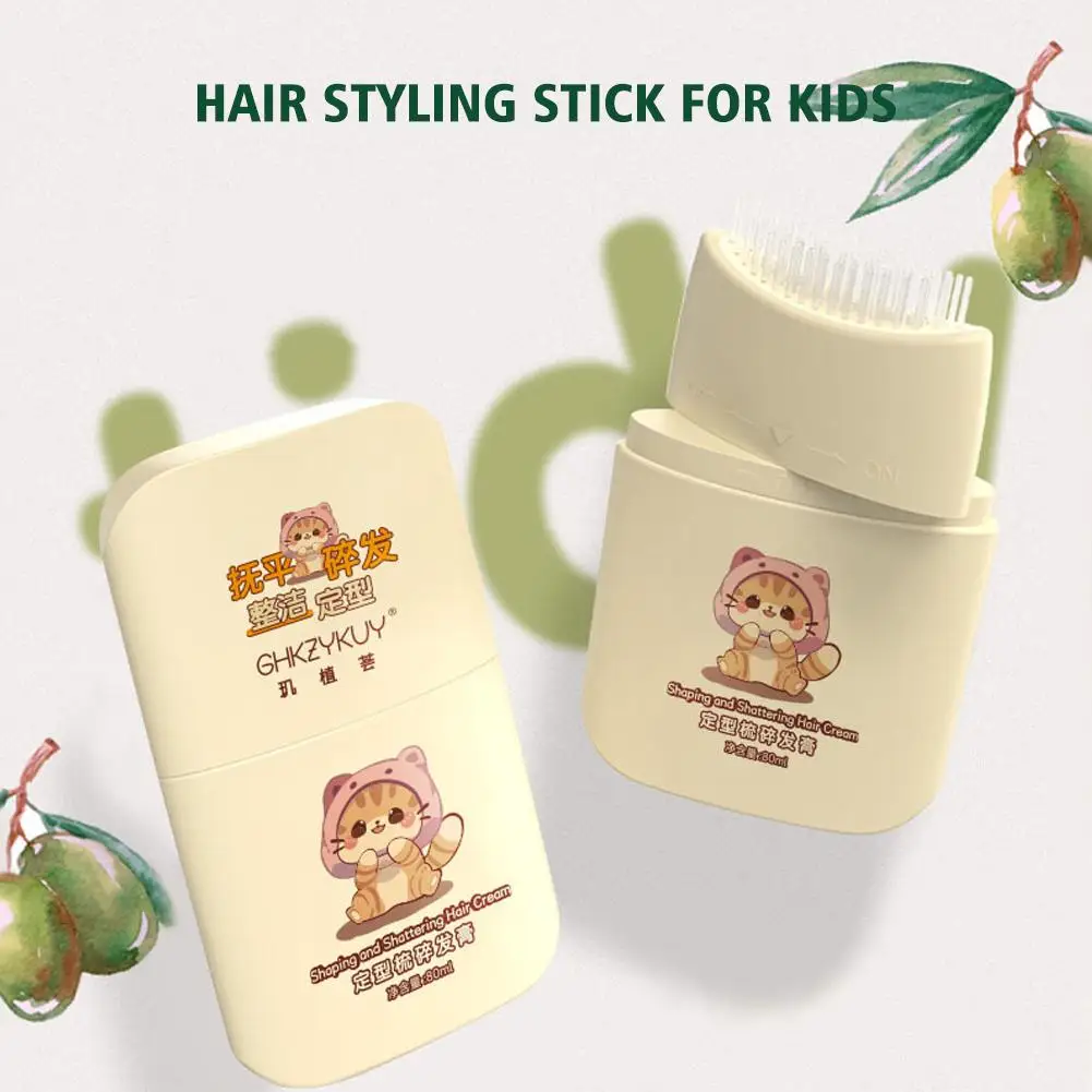 Anti-frizz Hidratante Feminino e Shaping Hair Wax Stick, Penteado Perfeito, Maquiador, Saúde e Beleza Shaping