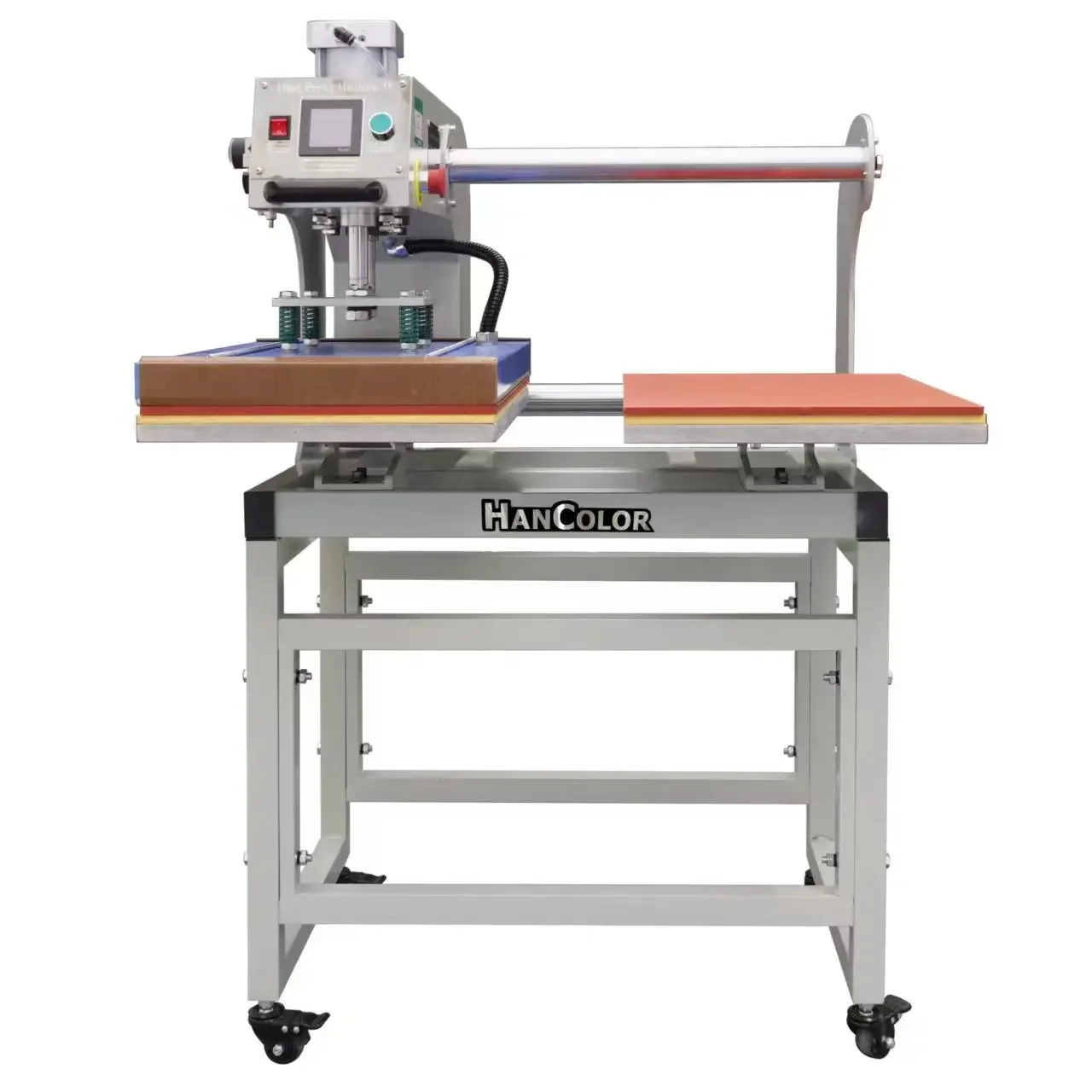 Hancolor High Quality T Shirt Printing Sublimation Machine 40x60cm Semi Automatic Pneumatic Heat Press Mach