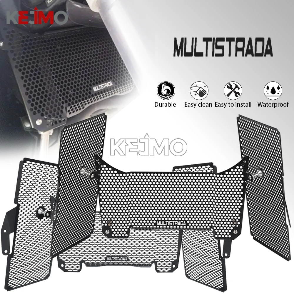 

For ducati Multistrada V4 S V4S Sport MultistradaV4 Pikes Peak 2021- 2025 2026 Motorcycle Radiator Guard Protector Grille Cover