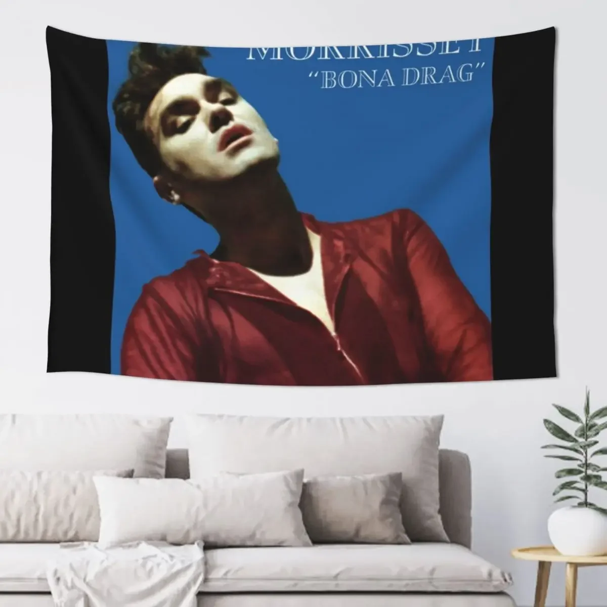 

Morrissey bona drag Tapestry Aesthetic Decoration House Decor Wall Hangings Decoration Tapestry