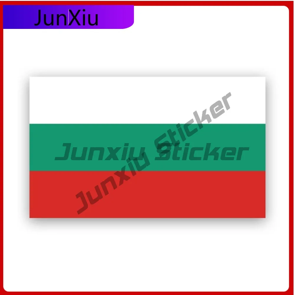 

Bulgarian Flag Sticker Waterproof Outdoor Decals Cool Bumper Waterproof Vinyl Decal For Air Conditioners Unique Decor High