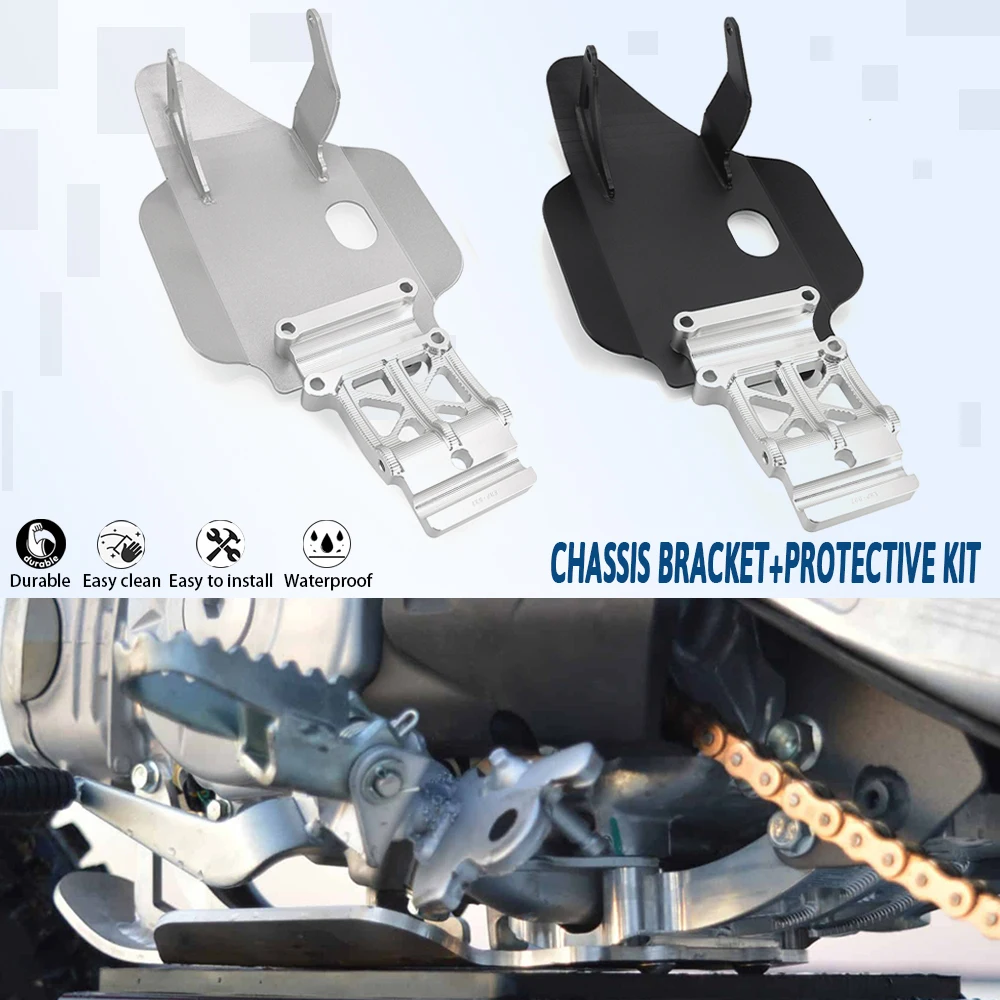 

CRF 110F For Honda CRF110F 2013-2025 2024 2023 2022 2021 2020 2019 Billet Cradle and Skid Plate Set Engine Guard CNC Aluminum