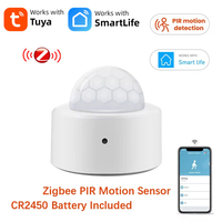 Tuya Zigbee Motion Sensor Human Presence Sensor Smart Home PIR Detector Zigbee Hub Required Work with Alexa Google Assistant