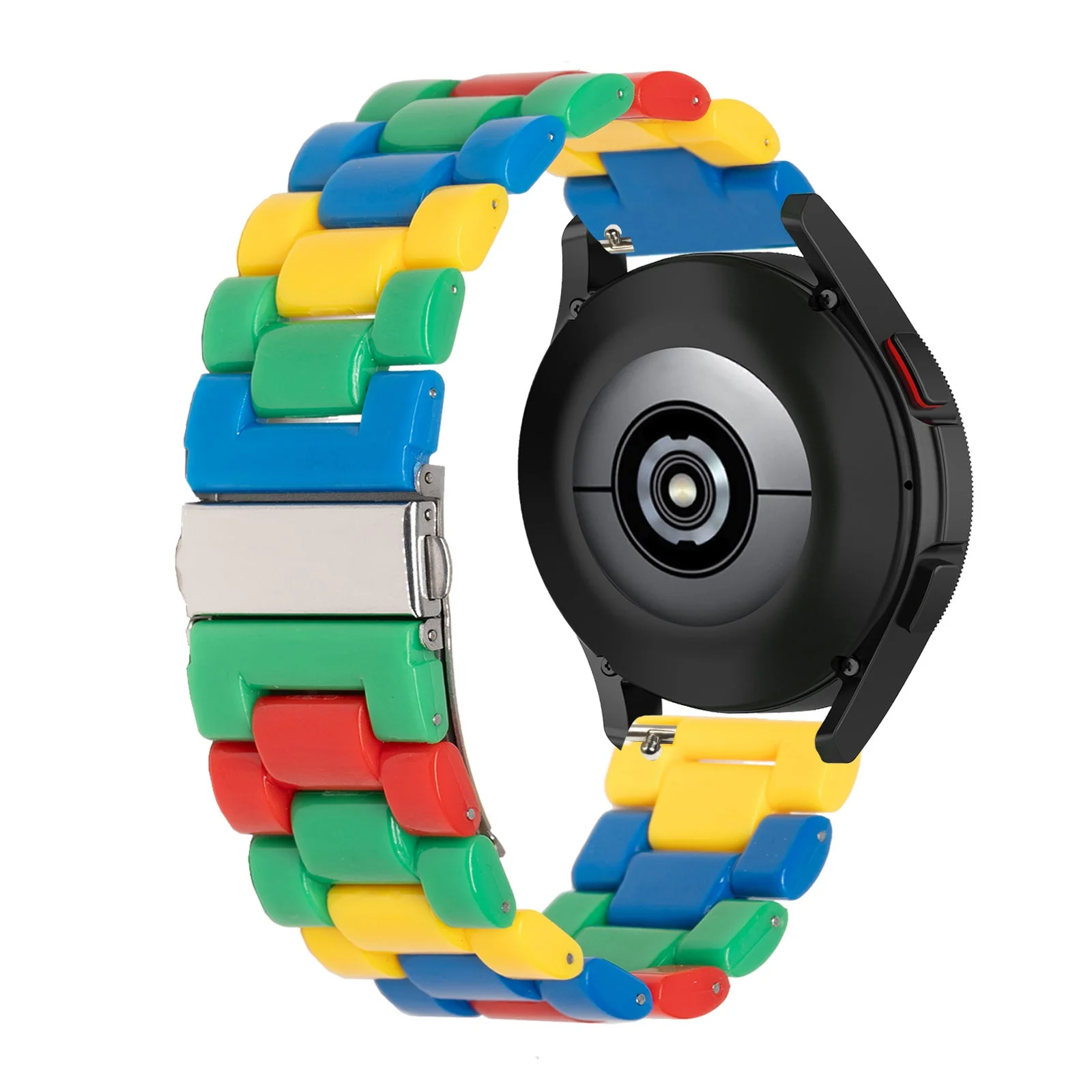 

Acrylic Strap Bands for Samsung Galaxy Watch 6 Classic (43mm/47mm), 4 Classic (42mm/46mm) Band, Adjustable Color Strap