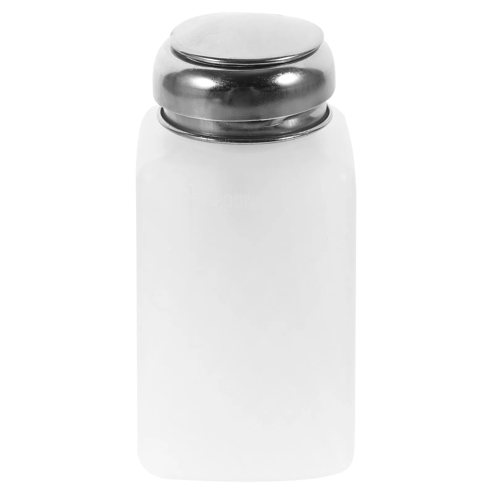 Nail Polish Remover Pump Bottle Refillable Splash Proof Pump Dispenser Nail Art Makeup Remover Liquid Storage