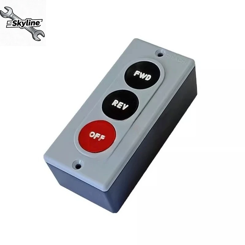 PB-2/3/3B Push Button Switch Box, Forward-Reverse Start-Stop Control with Double Keys