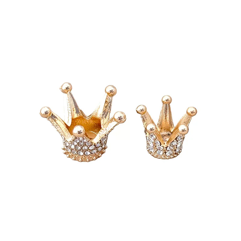/Cna/Doll Toy 2/3pcs Dollhouse Miniature Gold Mini Alloy Crown Rhinestone Princess Small Tiara Model Toys Accessories