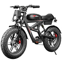 STLF US Stock Newest E-Bike 48v 2000w E Bike Electric Bike Fat Tire V8 V20 Dirt Ebike Fatbike for Adults