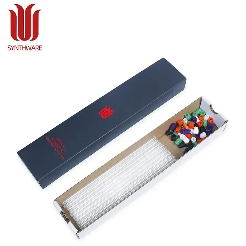 SYNTHWARE 5mm NMR Tubes 5/50/100pcs Glass NMR Sample Tubes Economy with NMR Cap