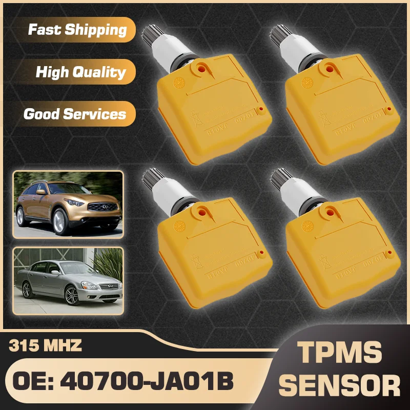 

TPMS Tire Pressure Monitor Sensor 315 MHz 40700-JA01B For Infiniti FX 2007-2009 Infiniti Q45 2006-2008 40700-1AA0B TPMS Sensor