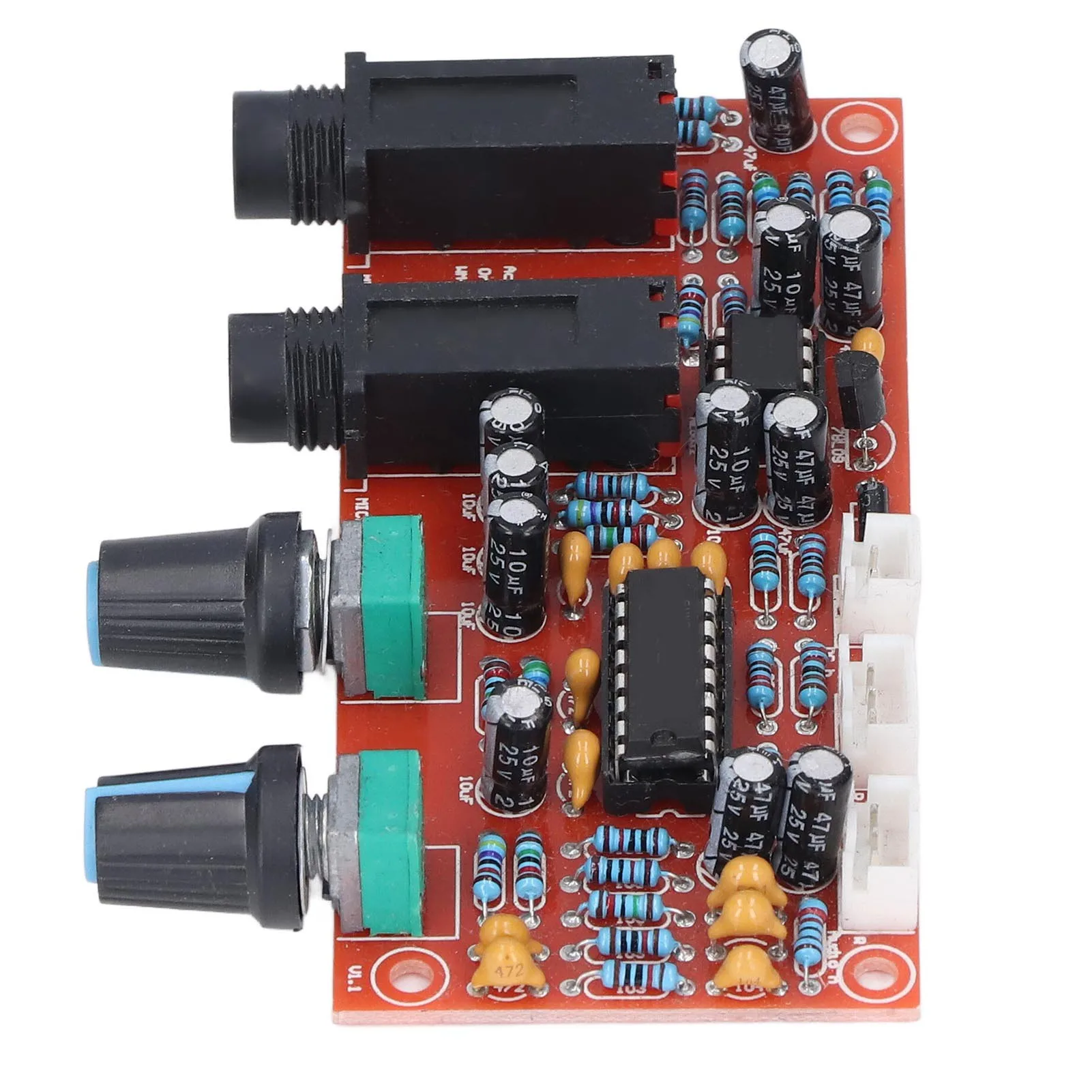 Digital Microphone Amplifier Board PT2399 Digital Microphone Amplifier Module Karaoke Audio Reverberation Board DC12‑24V