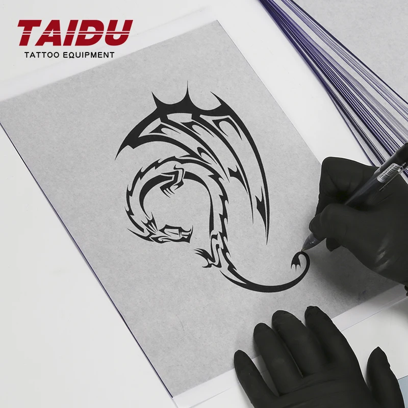 taidu-transfer-paper-for-freehand-100-sheets-stylus-printer-tattoo-transfer-papers-clearly-paper-transfer-tattoo