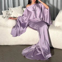 Giggle Modern style Pleat Mermaid for women elegant Party Dress Floor Length One-Shoulder saudi evening dresses luxury 2024