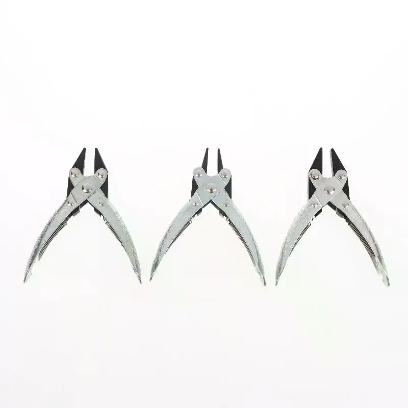 1Pcs Precision Carbon Steel Parallel Jaw Pliers For Jewelry Making Wire Wrapping And Metalworking Pliers