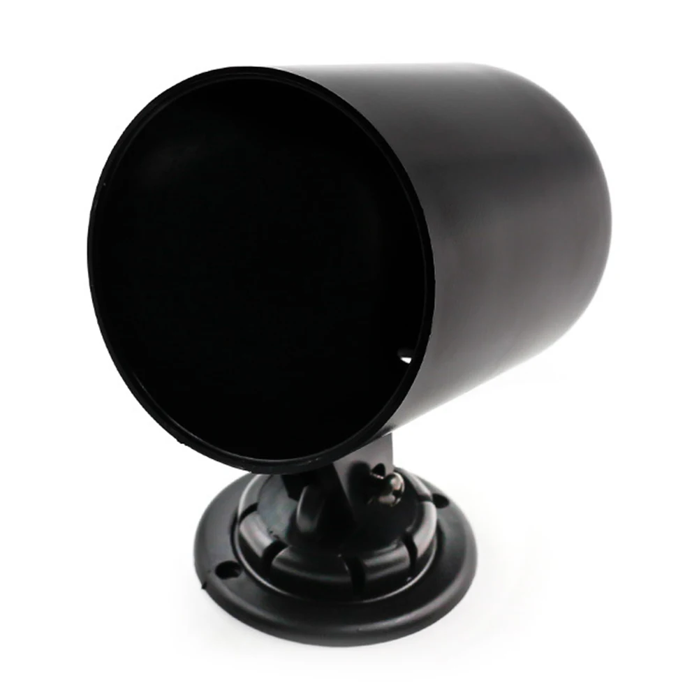 

Black Single Instrument Frame Black Easy Installation LED Display Wide Compatibility ABS Car Models Easy Installation Light