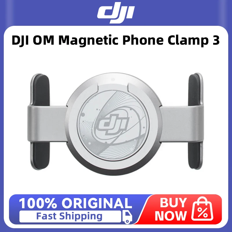 DJI OM Magnetic Phone Clamp 3 Sleek Magnetic Quick Connection For DJI Om Accessories Original In Stock