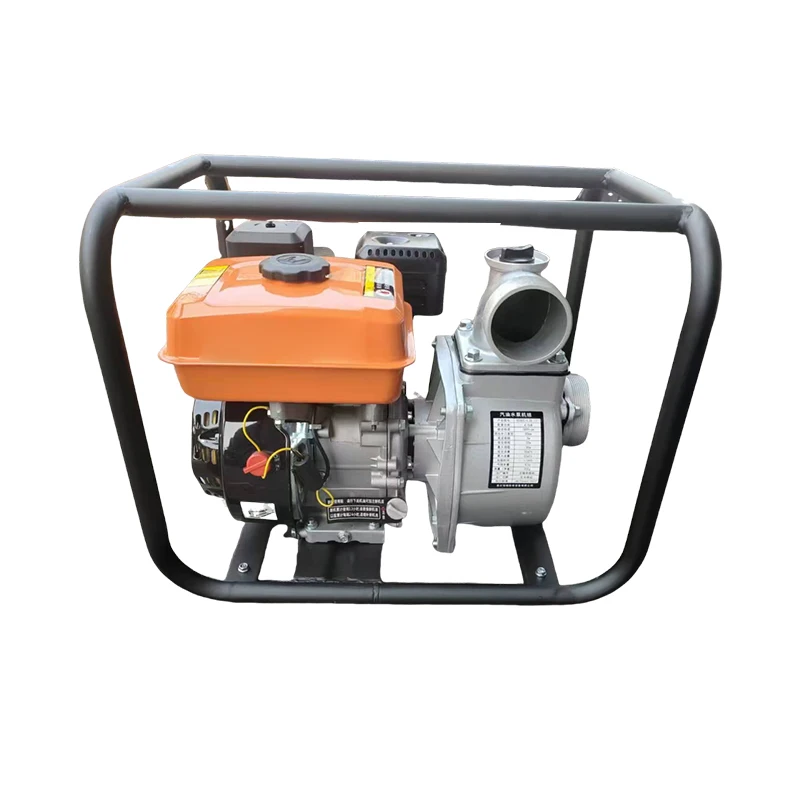 China Suppliers 4 Inch 6 Inch 5 HP Portable Fuel Farm Agriculture Irrigation Mobile Water Pump