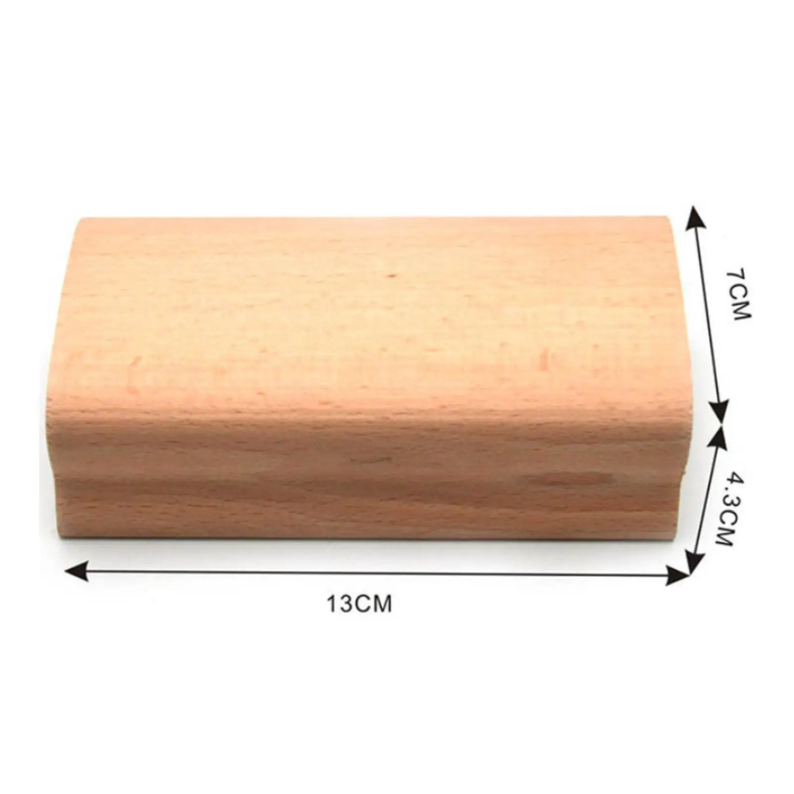 Fretboard Radius Sanding Block Sturdy Beech Wood for Fretwork, DIYers