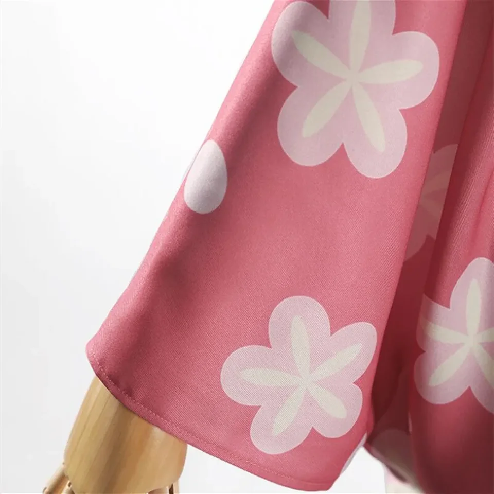 Disfraz de cosplay de Makomo, uniforme de fiesta, kimono anime, conjunto completo 4